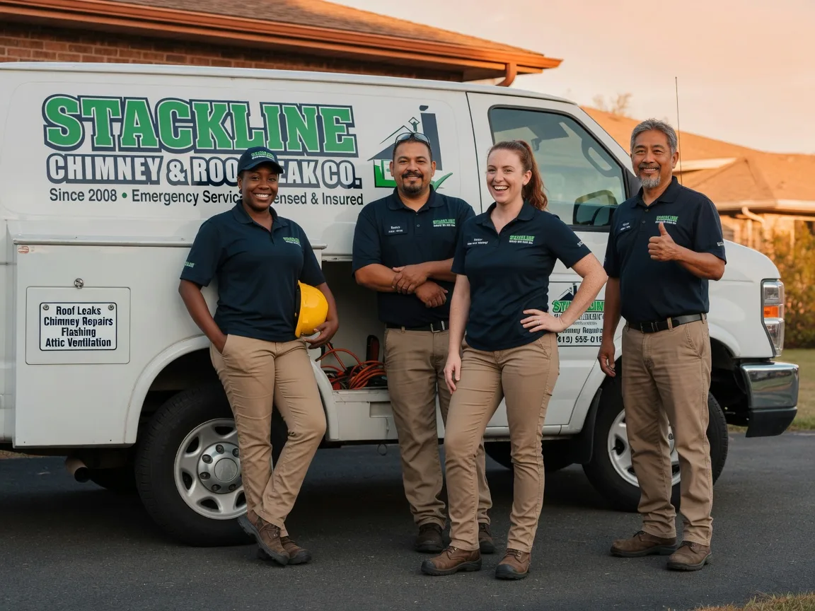 Chimney flashing repair company in Utica, PA